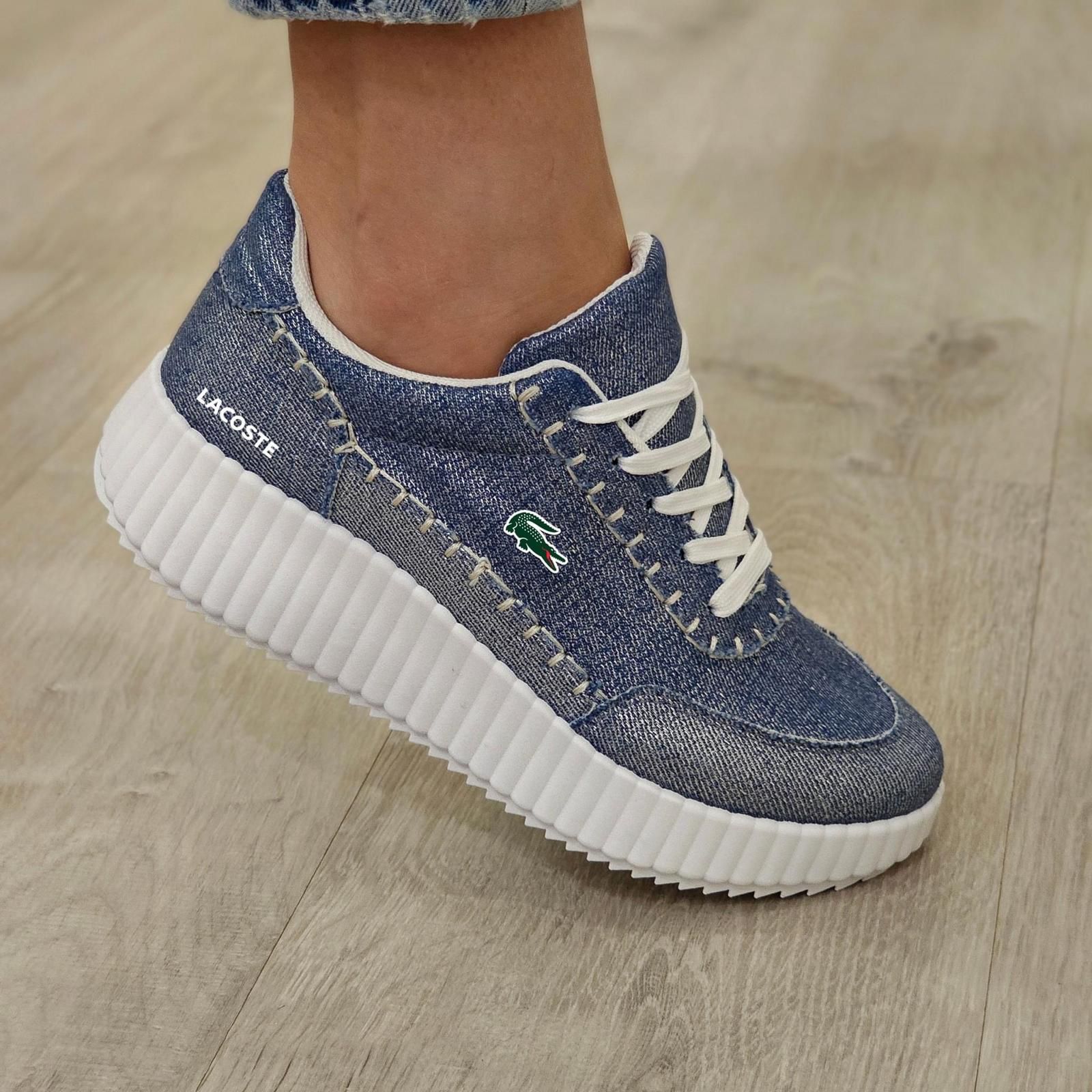 Zapatillas Lacoste azul