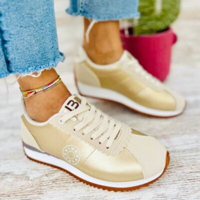 Zapatillas Bimba y Lola Dorado