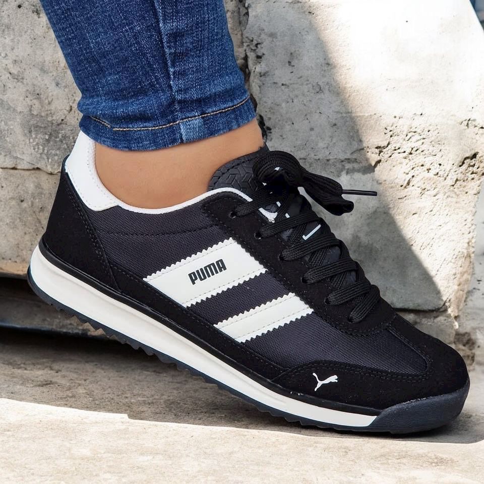 tenis puma de dos colores - Imagen 2